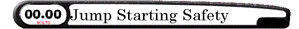 Jump Starting Safety